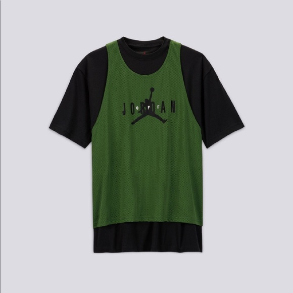 JORDAN × Off-White Short Sleeve top Off-White x Jordan Short Sleeve Top - Mad Kicks